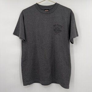 Harley-Davidson Ride Free Eagle Graphic Tee Men’s M Gray